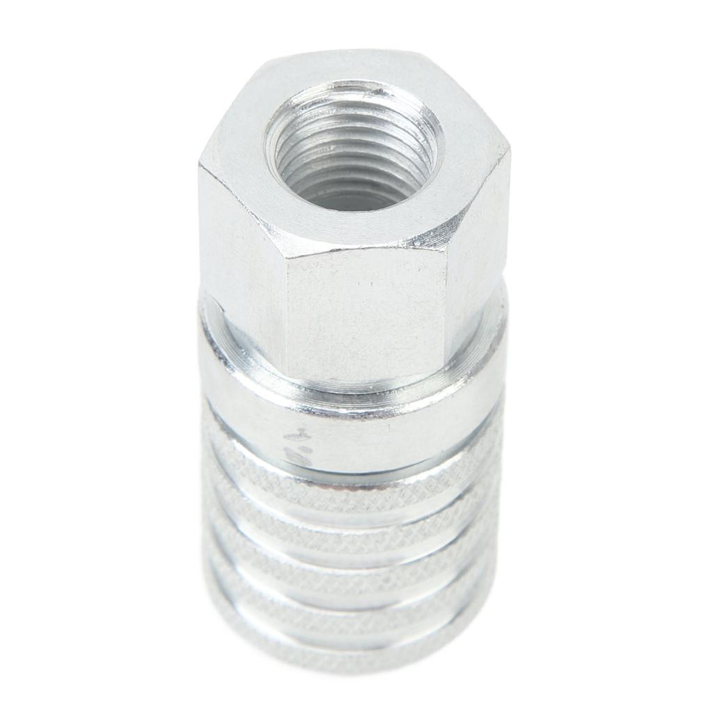 PD242 Series Test Port Steel 14in 18NPTF Thread Impact Resistance Rustproof Quick Coupler for