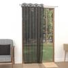Black Curtain with Metal Eyelets 135x250 Cm