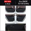 Для BMW X3 III G01 2017-2026 Автомобильные накладки на двери от пинков Кожаная защита салона Антигрязевые наклейки Коврики Автоаксессуары для декора