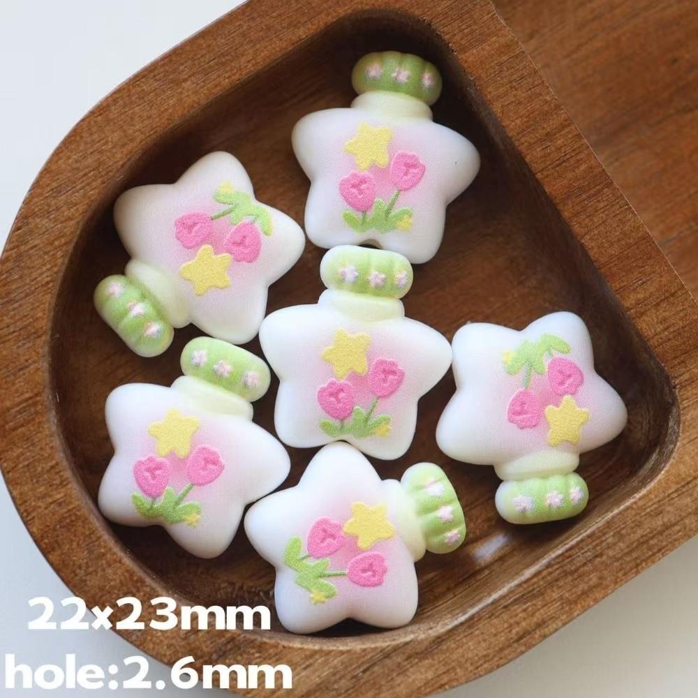 20pcs Wishing Bottle Style Craft Beads DIY Craft Keychain Material Gift Making