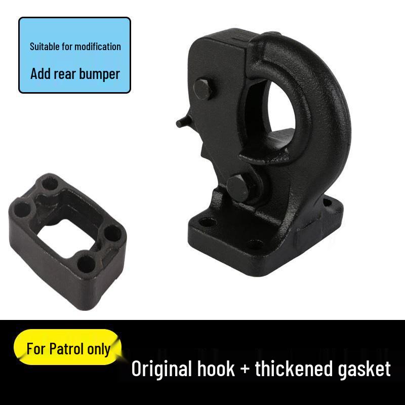 Фаркоп Nissan Patrol Y62 и быстросъемный буксировочный крюк из нержавеющей стали для Y61