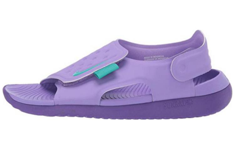 Nike Sunray Adjust 5 Дышащие и легкие детские сандалии Фиолетовые Детские AJ9076-500