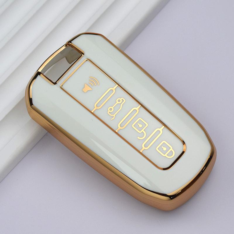 3 4 кнопки ТПУ смарт-чехол для автомобильных ключей брелок для Ssangyong Korando Rexton Actyon Kyron Rodius Tivolan Korando C Rexton W держатель брелок в виде ракушки