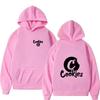 Autumn Men's Women's Hoodies Cookies Letter Printing Unisex Fashion Pullover Long Sleeves Loose Casual Vintage Sweatshirts