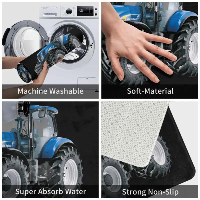Tractor Front Floor Door Entrance Mats Outdoor Bath Kitchen Doormat Garage Carpet Rug