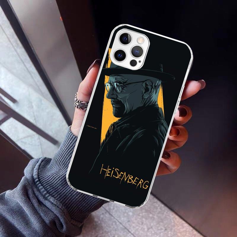 Breaking Bad WalterWhite Phone Case For iPhone 17 Air 16 15 Pro Max 14 Plus 13 Mini 12 11 Cover 7 8 SE Silicone Shell Print Fund