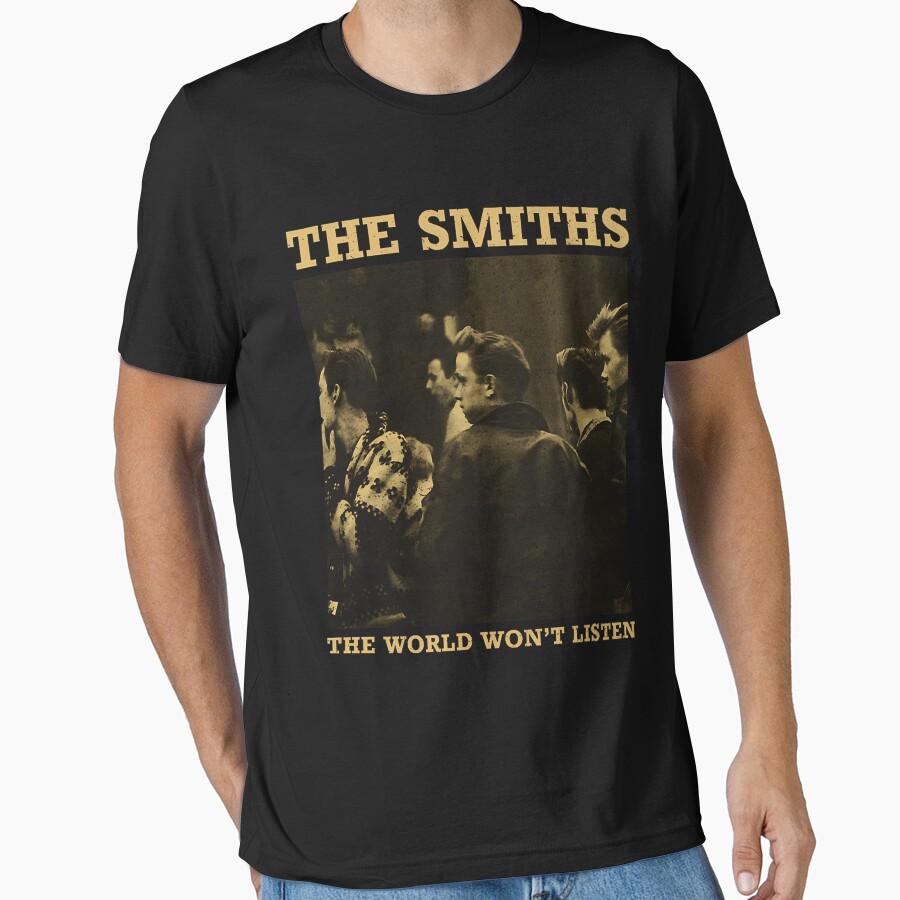 Vintage 80'S The Smiths The Queen Is Dead Rock Tour Concert Essential T-Shirt