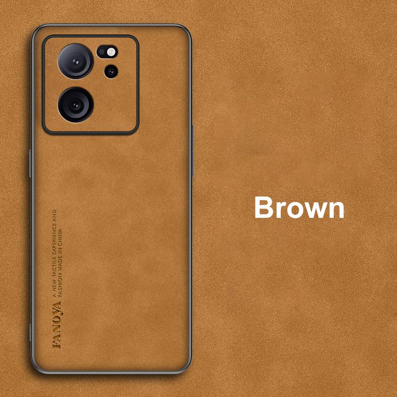 Роскошный кожаный чехол для Xiaomi Mi 13T Pro Матовая задняя крышка Силиконовый чехол для телефона с полной защитой для Xiaomi Mi 11T 12T Pro Coque