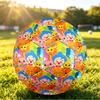 Size 5 Football El Payaso Plim Plim Pattern, Wear‑Resistant Soccer Ball for Match Training Daily Sports Play