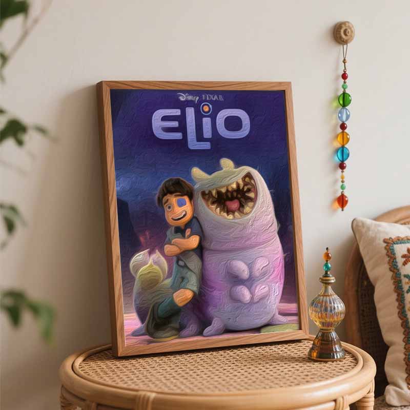 Disney Elio цифровой набор для масляной живописи арт-живопись ручной работы DIY для домашнего декора