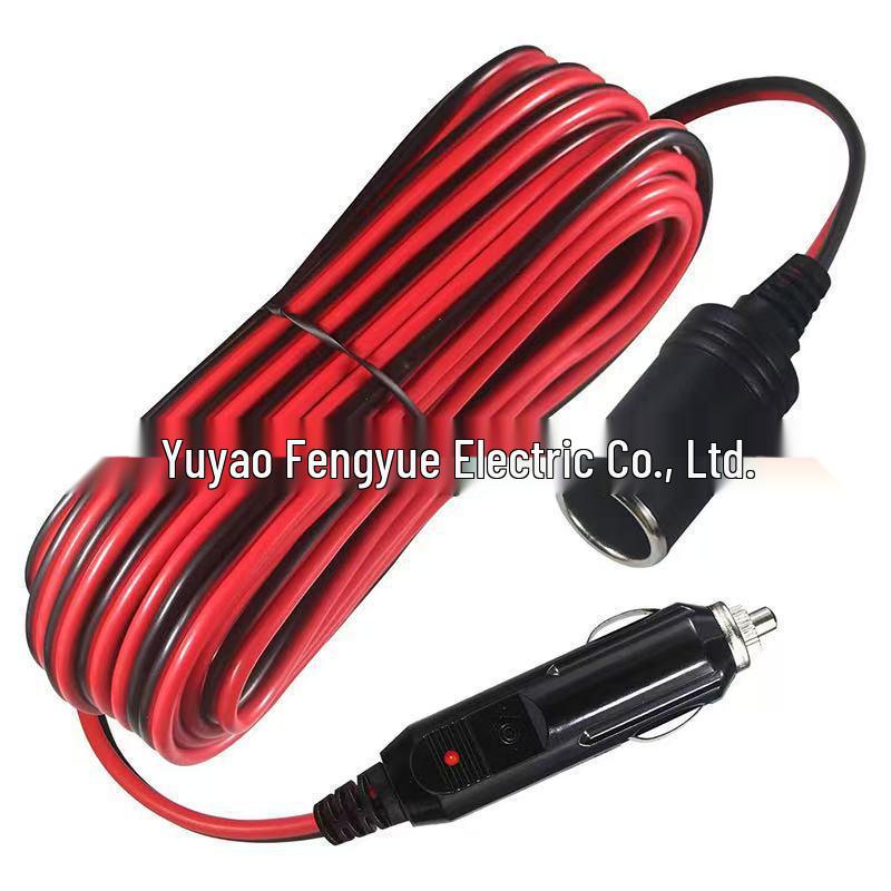 3-метровый удлинитель для светодиодной ленты 16AWG, усиленный, с адаптером 12V/24V и штекерным гнездом