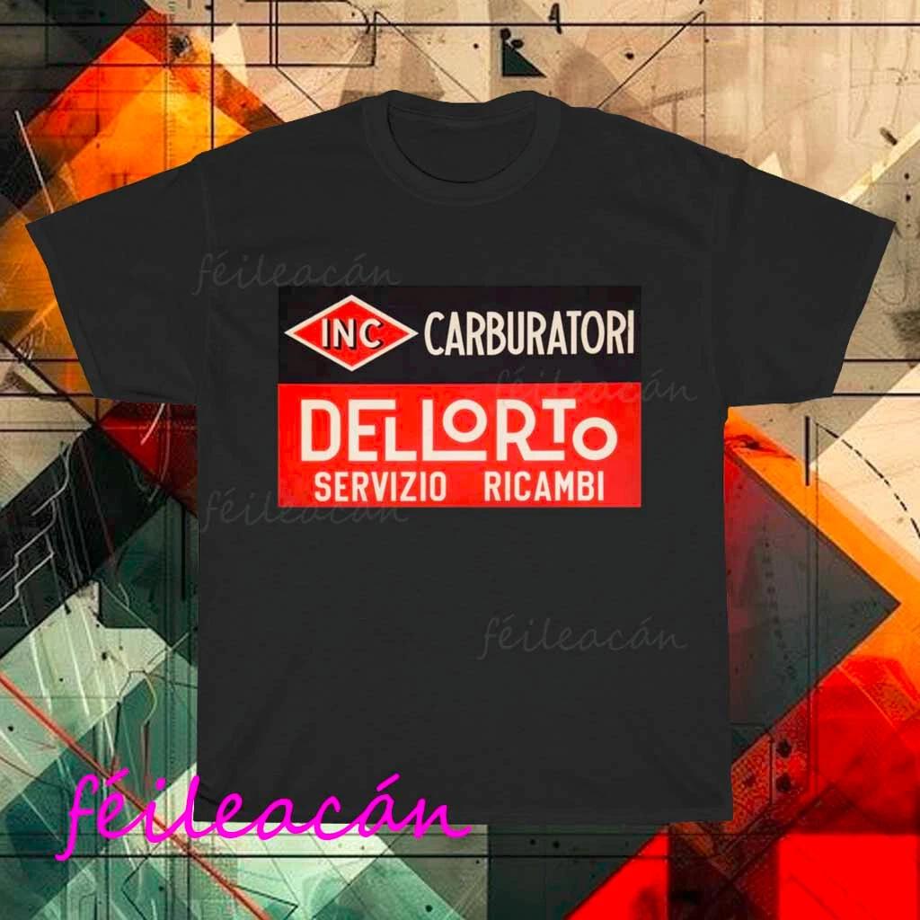 Новая американская футболка с логотипом Dellorto Carburatori Racing, смешная, размеры от S до 5XL