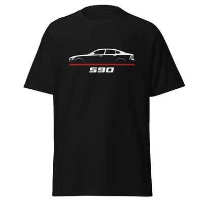 Премиальная футболка S90 2016-2022 — подарок на день рождения для автолюбителя.