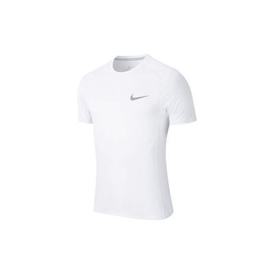 Miler Running Top Быстросохнущая футболка с коротким рукавом Мужские топы белые AT3952-100