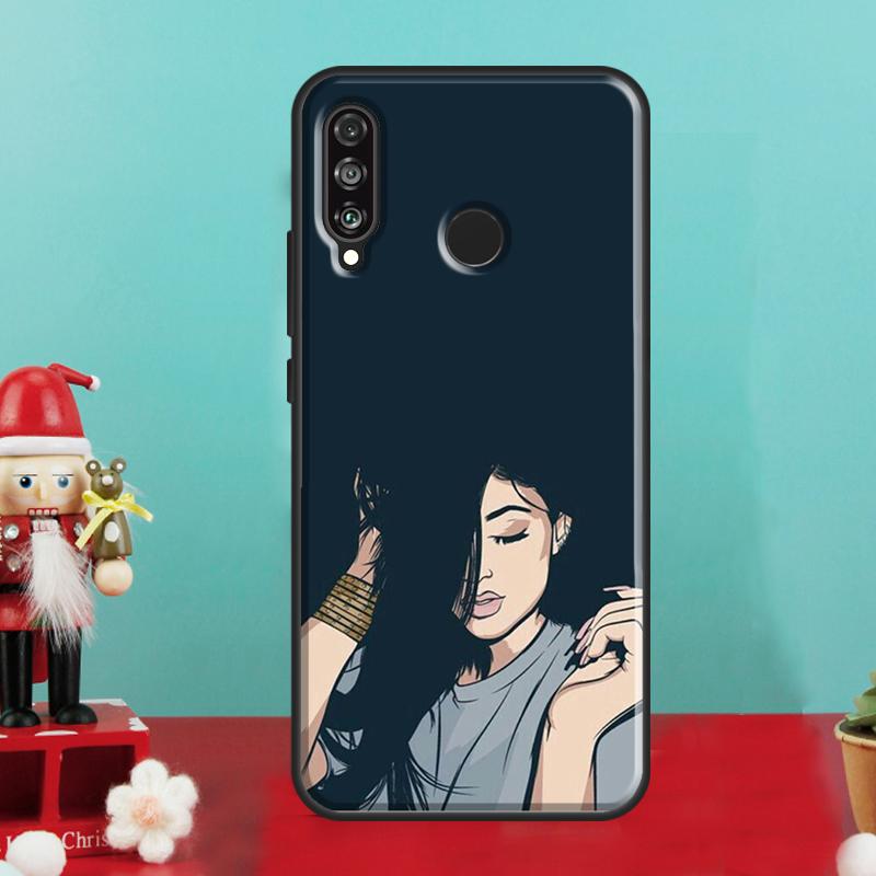 Чехол Bad Girl для Huawei Nova 9 10 SE 12i 12s 11i 8i Y90 Y60 Y70 Y72 Y73 Y61 Y91 P30 P40 Lite P60 Pro