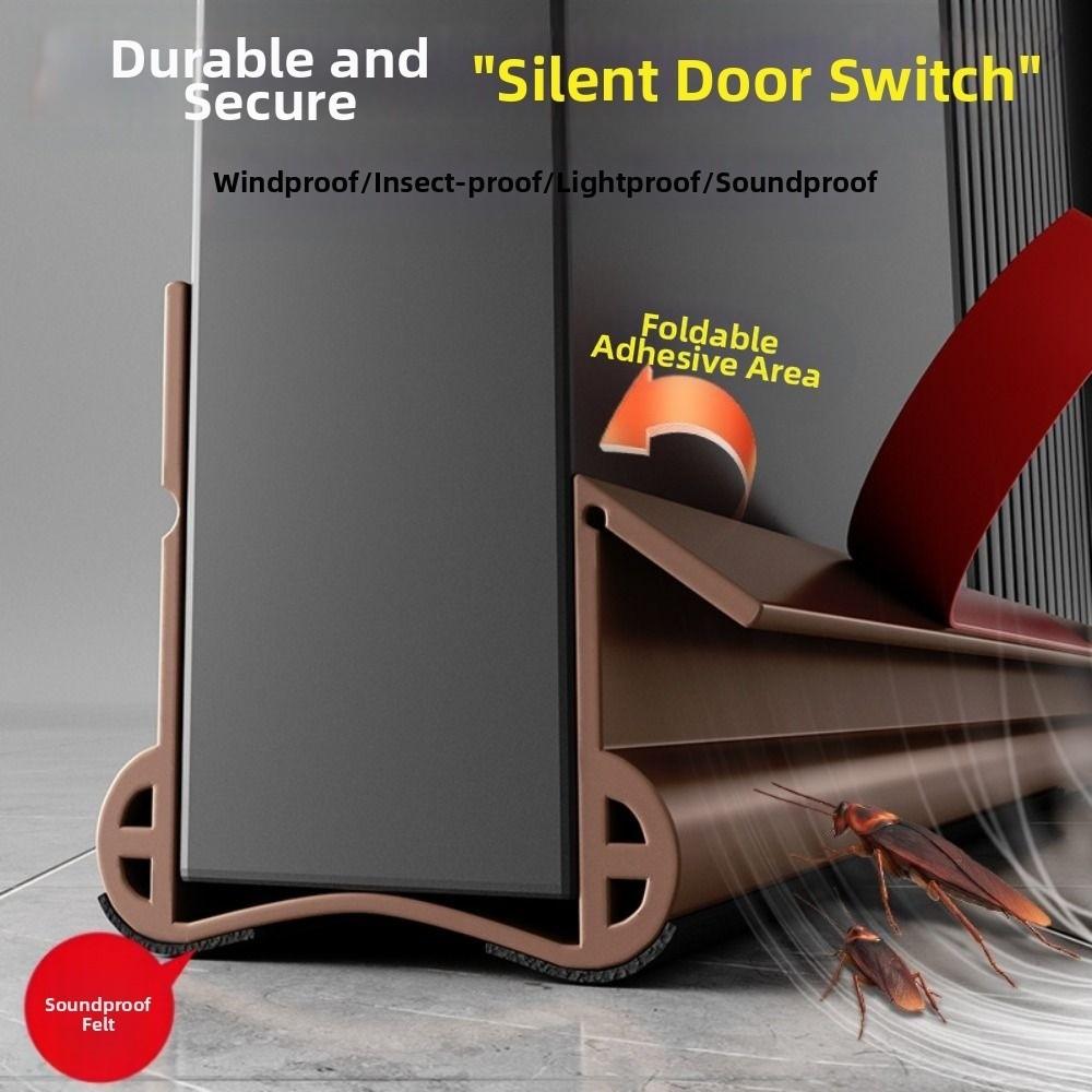 ПВХ Уплотнитель для погоды Уплотнитель двери Подметальник двери Заполнитель щели под дверью Уплотнитель от сквозняка для двери Низ двери