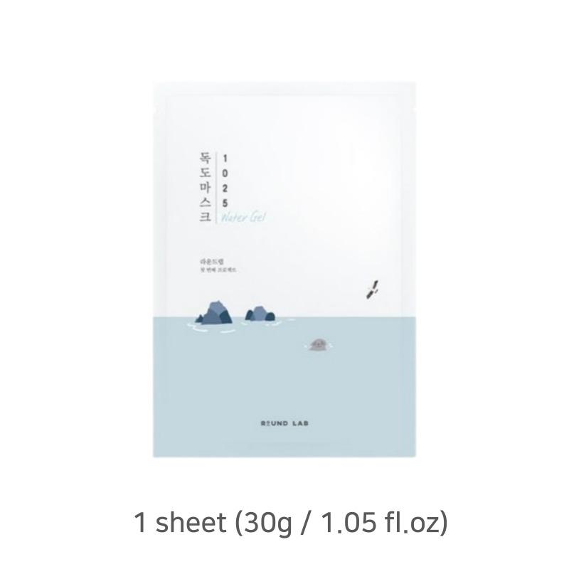 ROUND LAB 1025 Dokdo Водная гелевая маска 1 лист / 5 листов / 10 листов