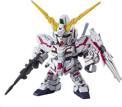 SD Gundam EX Standard 005 "Мобильный костюм Gundam UC" Unicorn Gundam (Режим уничтожения) Предварительно окрашенная пластиковая модель