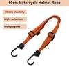 4 шт., веревка для мотоциклетного шлема, эластичная светоотражающая веревка для багажа, эластичный ремень для веревки