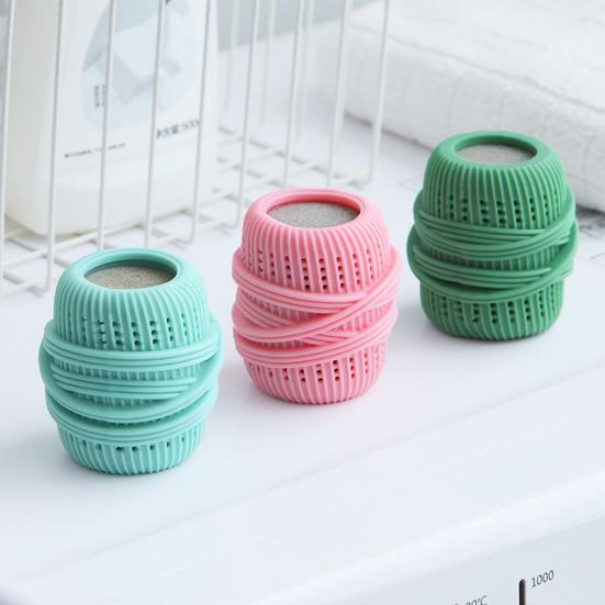 Шарик для стирки белья без складок Быстрая сушка Снятие статического электричества Удаление шерсти и шерсти Многоразовый шар для сушки