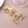 Anti-glare Alloy Pin Butterfly Rhinestone Brooch High-end Flower Brooch  Women