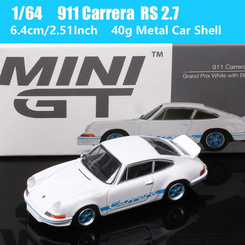 MiniGT Масштаб 1/64 Nissan Skyline GTR Racing Z Honda Civic Cadillac V 911 GT3 McLaren Datsun 510 Пикап Модель автомобиля Игрушка