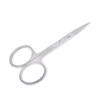 Stainless Steel Facial Hair Scissors Eyebrow False Eyelash Trimmer Makeup Tool