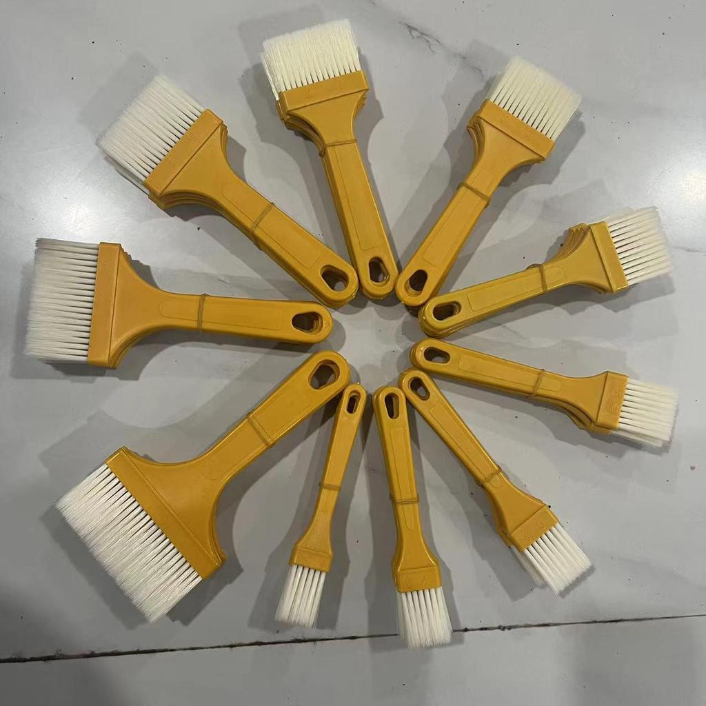 «Прочная, устойчивая к высоким температурам пластиковая щетка для чистки, покраски и приготовления на гриле»