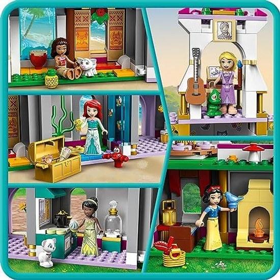 LEGO Disney Princess Castle Adventure toy gift birthday block educational Christmas girl boy child 6 years old 7 8 9 pretend play kitchen set goods