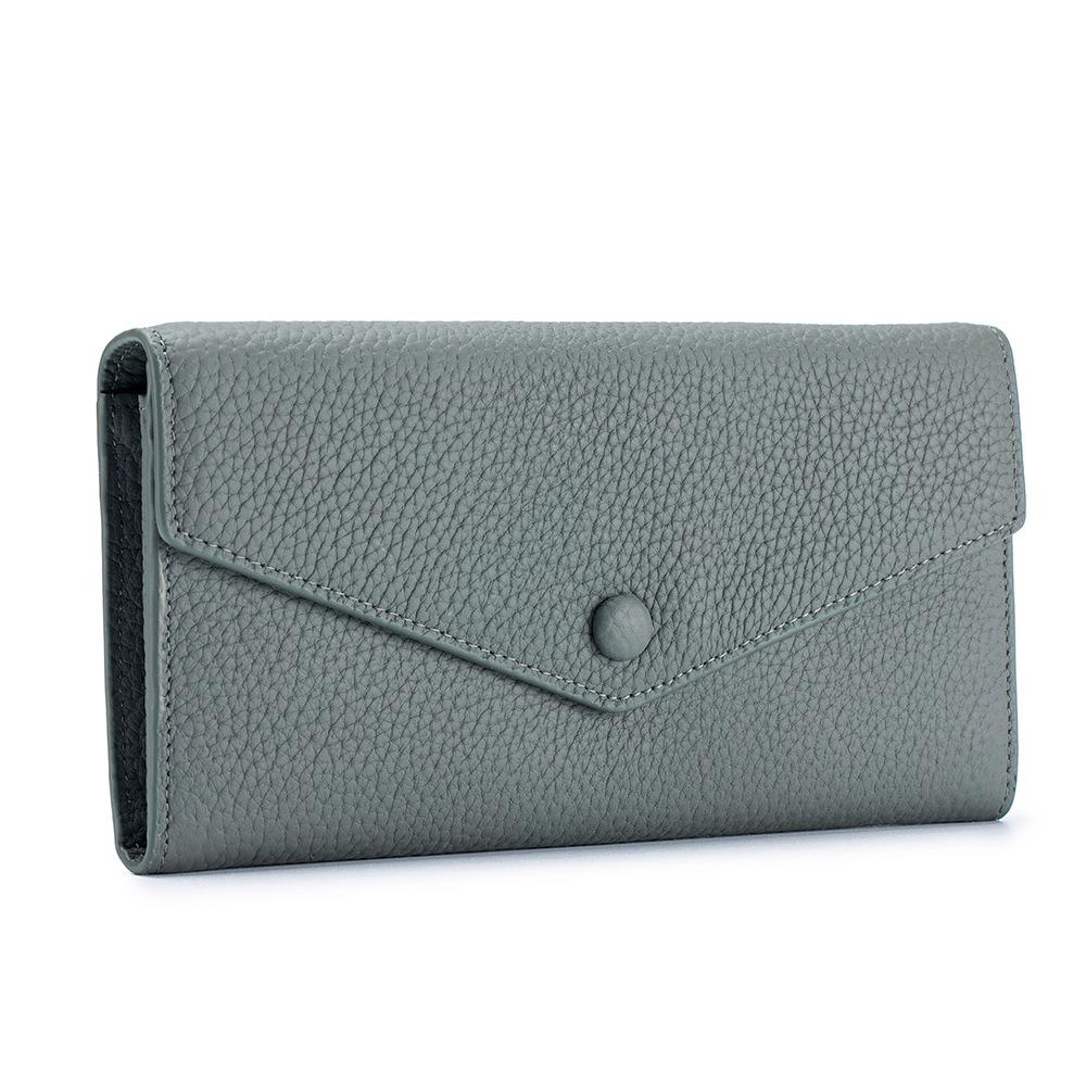 New Long Wallet, Multi-functional Clutch Bag, Mobile Phone Wallet, Soft Leather, Simple Temperament Wallet, Large Capacity