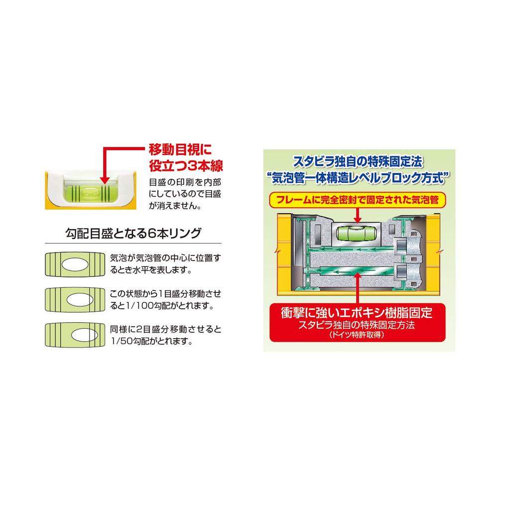 Muratec KDS AD Aluminum Level 40 with Magnet ASM-40