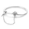 Браслеты Pandach, серебряные, 925 пробы, классические браслеты Love Forever Butterfly Star для женщин, подвески из бисера, ювелирные украшения своими руками, 17–20 см
