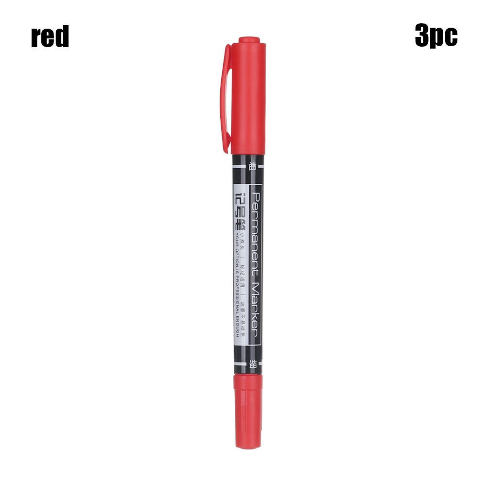 1/3 шт. Каллиграфия Перманентный Графический Рисунок Быстросохнущий Маркер Двойной Кончик Ручки Для Эскизов Тонкий Кончик