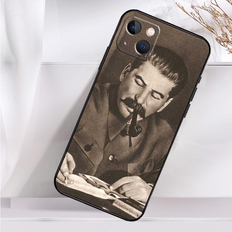 Russian Commander Stalin Shockproof Case For iPhone 18 17 16 Pro Max 11 14 15 Plus 12 13 Mini 16e 17 Air Phone Cover