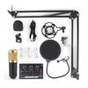 Bm-800 Condenser Microphone Kit With Bluetooth, Studio Filter, Boom Stand And Scissor Stand