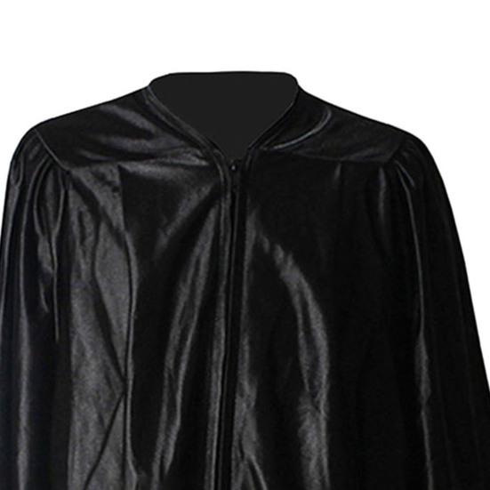 2 шт./комплект, детская униформа бакалавра с шапочкой, V-образный вырез, длина до колена, длинный рукав, застежка-молния, плиссированная мантия для студентов гуманитарных наук, выпускной