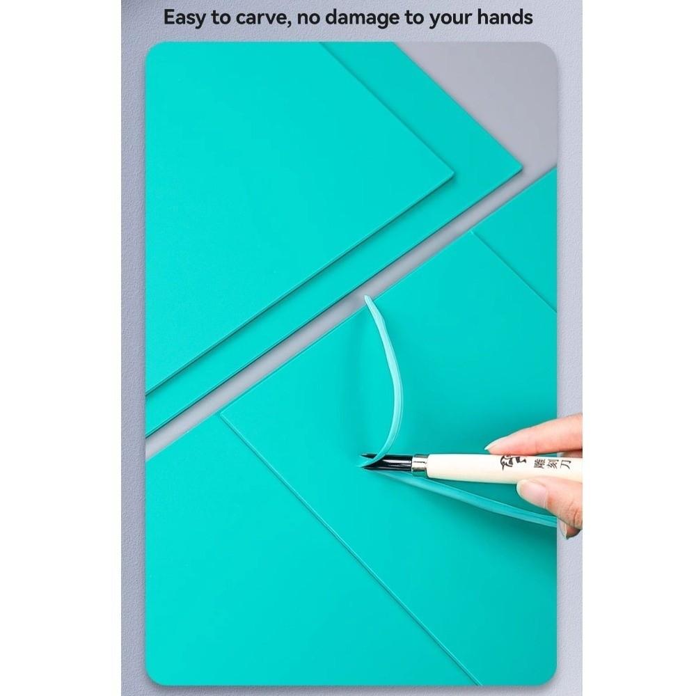 a5/A4/8K Linoleum Carving Rubber Block Engraving Sheet Printing Board Plate Printmaking Art