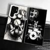Drum Set Rock Music Shockproof Phone Case for Samsung Galaxy S26 Edge S25 Ultra S24 FE S23 Plus S21 Cover Anti Fall Fundas