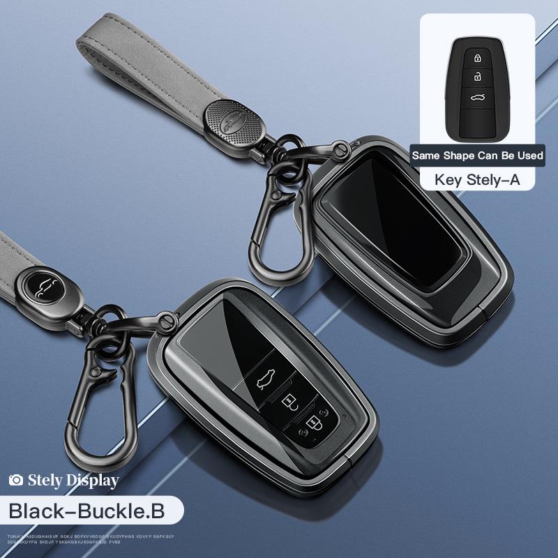 Футляр для ключа Toyota: Подходит для Highlander, Camry, Crown, Corolla, Prado, Reiz