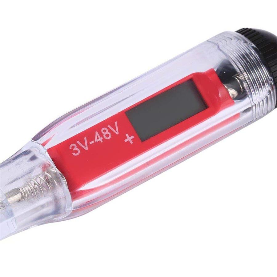 3V - 48V Digital Electric Circuit Tester LCD Display For Car Boat RV Motorcycle
