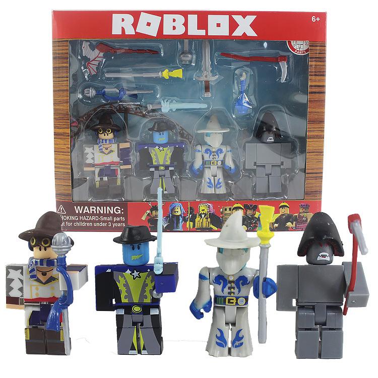 Игровые фигурки Roblox 2,5–3 дюйма, куклы из виртуального мира, разные стили с оружием, коллекционные игрушки для детей от 6 лет