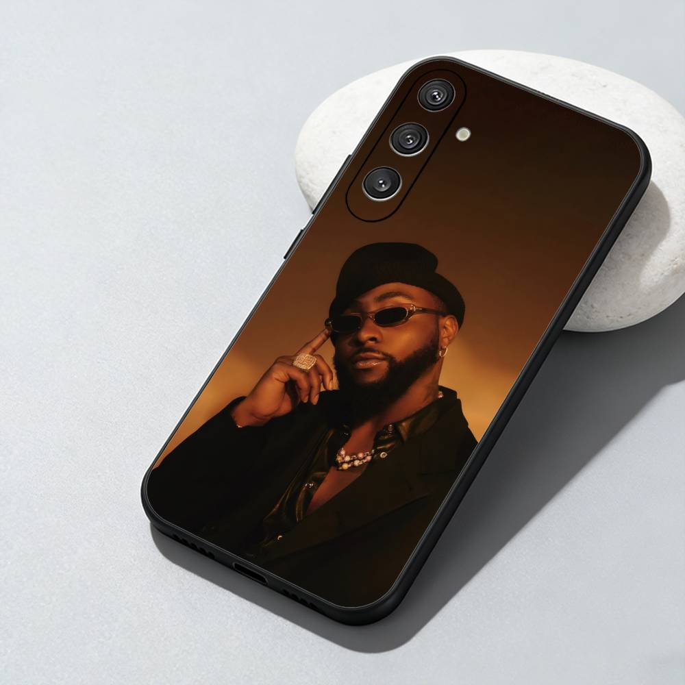 OBO D-David A-Adeleke-eeS Phone Case For Samsung Galaxy A73,A72,A71,A70,A52,A51 Others Soft Black Cover