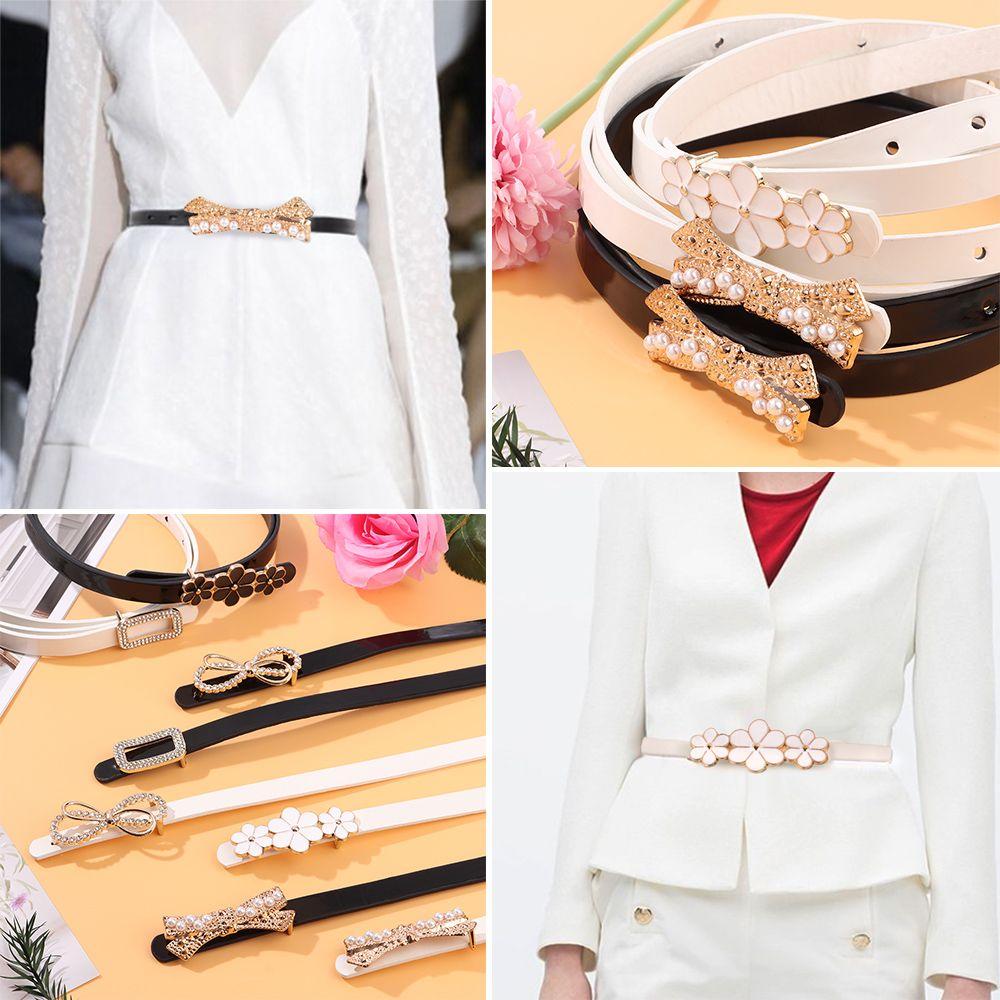 Fashion Sweet High waist Korean Style PU Waist Belt Lady Belt