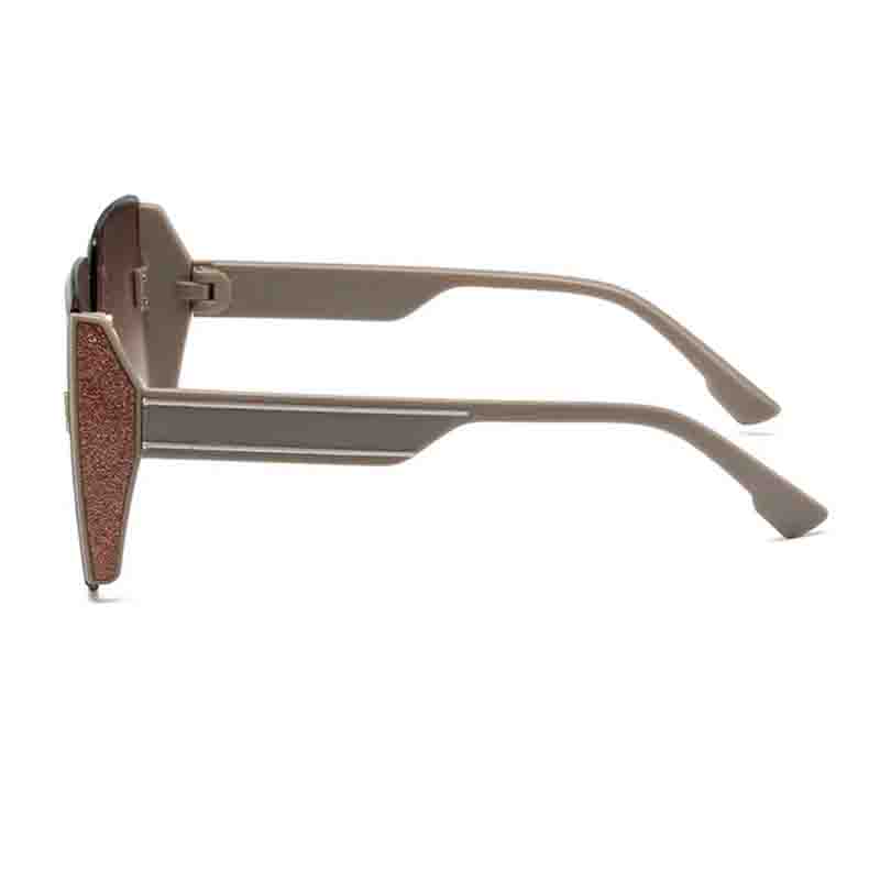 Новые квадратные солнцезащитные очки без оправы женские дизайнерские модные солнцезащитные очки для женщин для путешествий на открытом воздухе, очки с защитой от ультрафиолета UV400