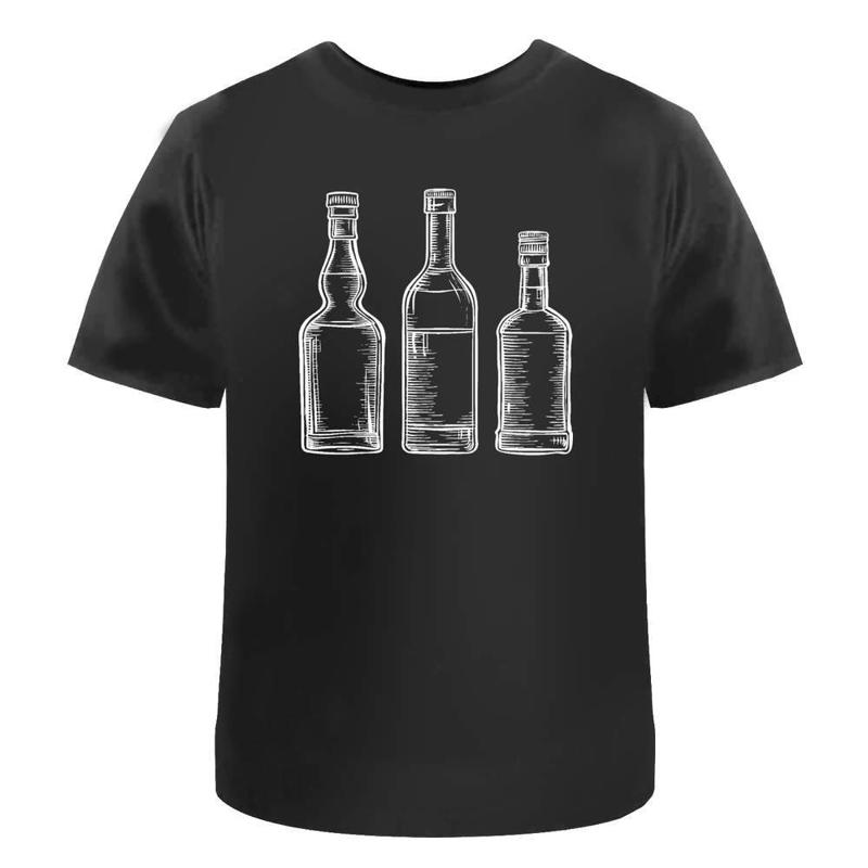 Bottle Trio Sketch T-shirt