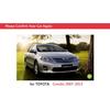 Для TOYOTA Corolla 10 E140 E150 (2006-2013 гг.) Роскошная хромированная ручка двери Автомобильные чехлы Аксессуары Автомобильные наклейки Автомобильный стайлинг
