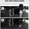 3PCS Trailer Hitch Ball Cover Kit,1-7/8",2",2-5/16" Trailer Ball Cover for Protecting Trailers Balls,Multi-Size Trailers Accessories Balls Hitch