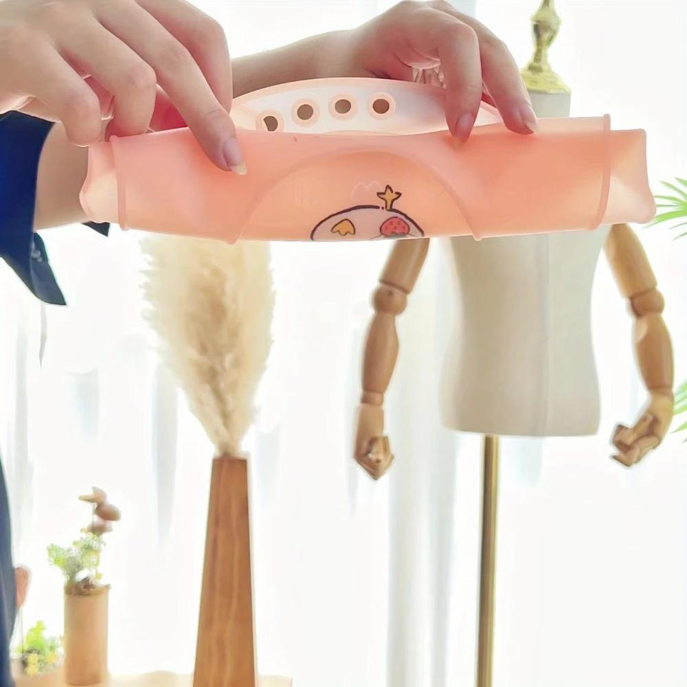 Мультяшный принт Детский нагрудник для кормления Регулируемая шея Защита для еды Милые детские нагрудники