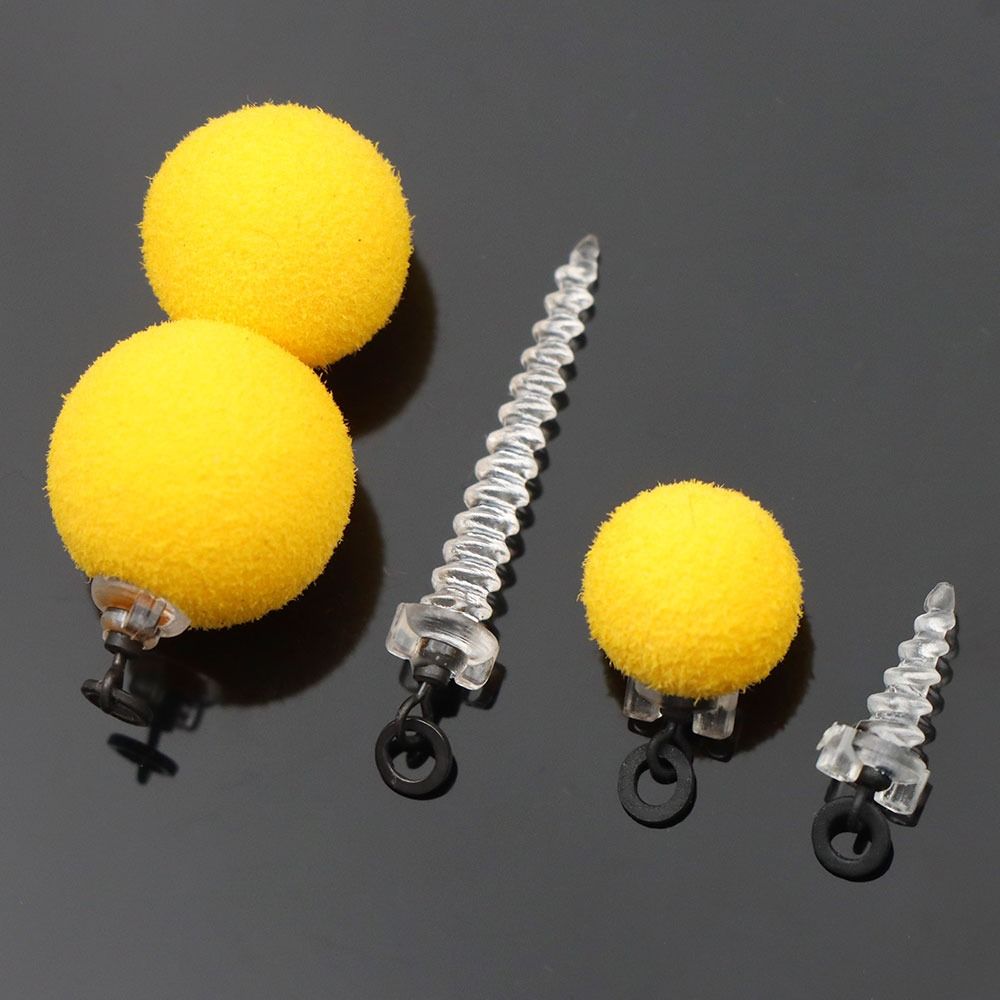 10PCS/20PCS Pop UP Boilies Stop Screw Swivel Boilie Screw for Hair Chod Ronnie Rig