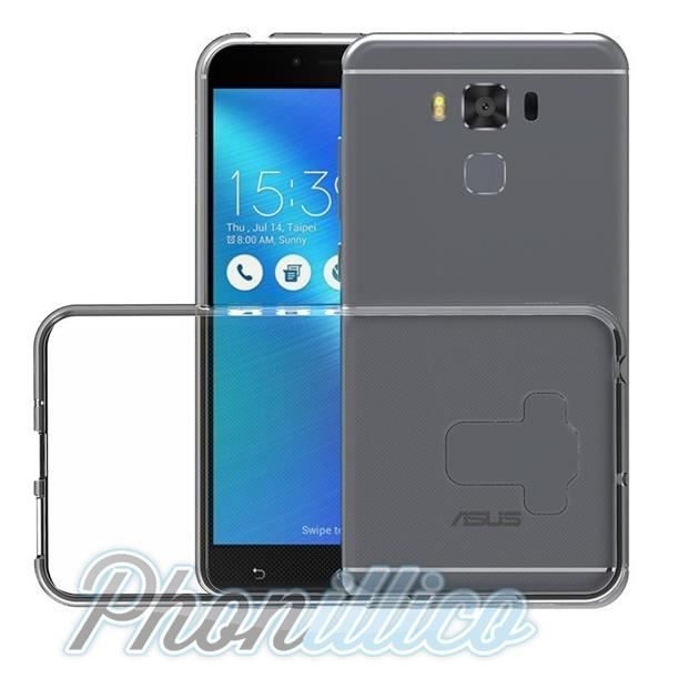 Coque - Phonillico® - Asus ZC553KL Zenfone 3 MAX PLUS - TPU - Transparent - Ultra Slim